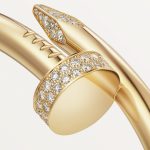 Cartier Juste un Clou bracelet, large model, diamonds - Image 8